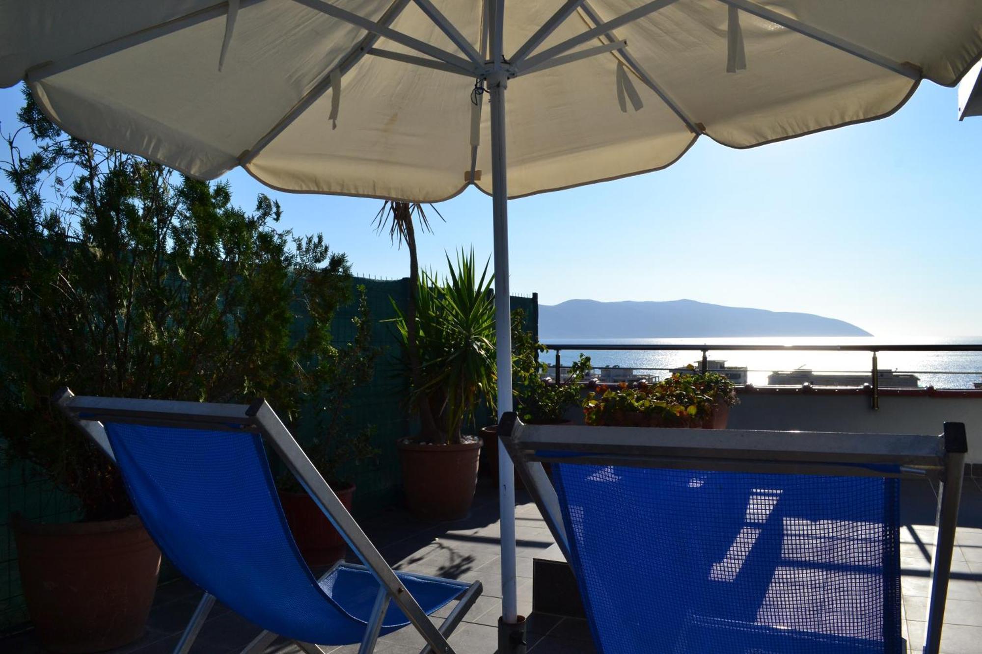 Seaview Penthouse Terrace & Garage Leilighet Vlorë Eksteriør bilde