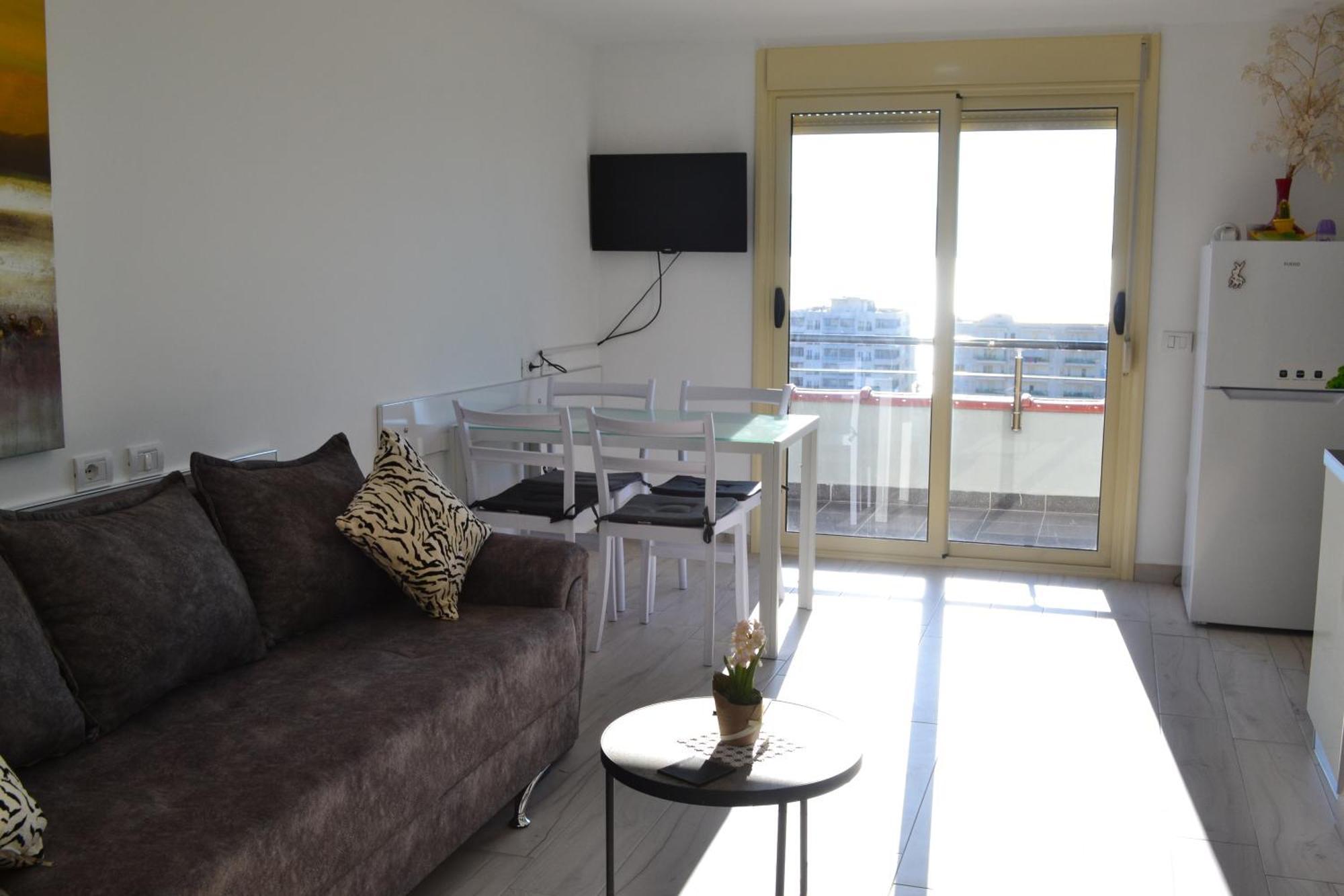 Seaview Penthouse Terrace & Garage Leilighet Vlorë Eksteriør bilde
